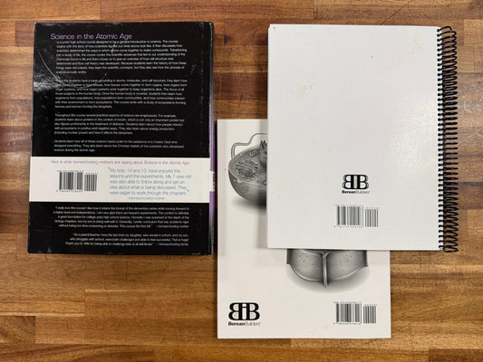 Science in the Atomic Age SET: Text, Workbook & Answer Key (VG)