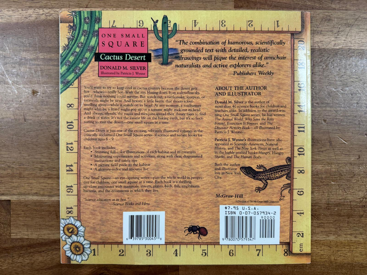One Small Square: Cactus Desert by Donald Silver - Like New, McGraw ...