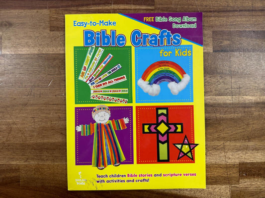 Easy To Make Bible Crafts for Kids Activity Book (Good & Clean)