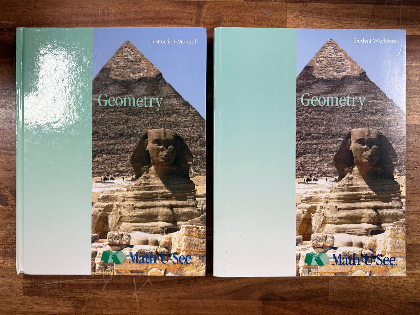 Math-U-See Geometry Instruction Manual Workbook Test & DVD