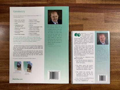 Math-U-See Geometry Instruction Manual Workbook Test & DVD