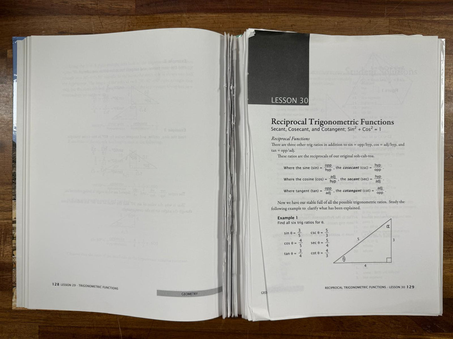 Math-U-See Geometry Instruction Manual Workbook Test & DVD