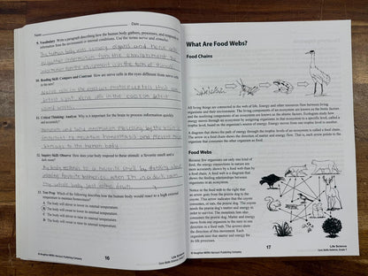 Core Skills Science Grade 7 - Steck-Vaughn (see description)