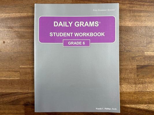 Daily Grams Grade 6 Student Workbook (Good & Clean)