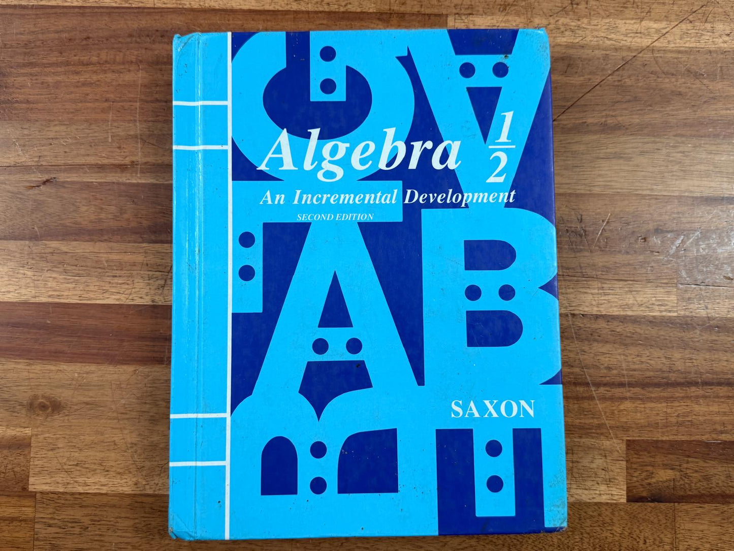 Saxon Algebra 1/2 Second Edition Textbook