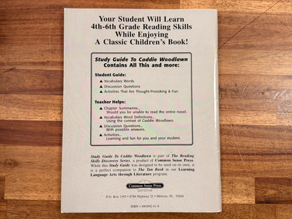 The Reading Skills Discovery Series - SG to Caddie Woodlawn