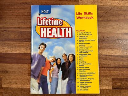 Holt Lifetime Health Life Skills Workbook