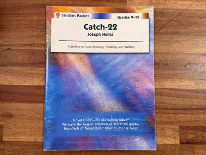 Novel Units Catch-22 Student Packet Activities