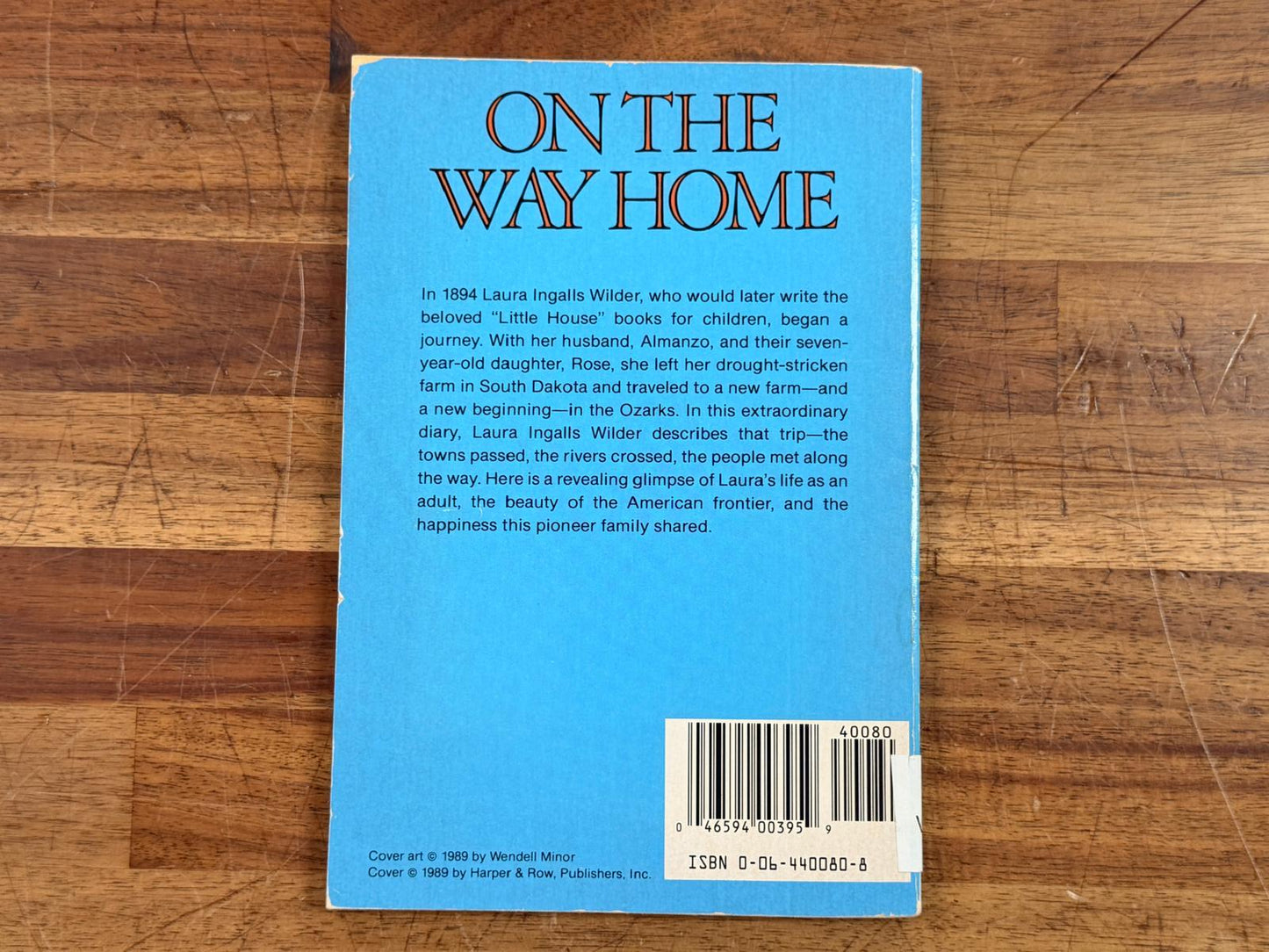 On the Way Home by Laura Ingalls Wilder