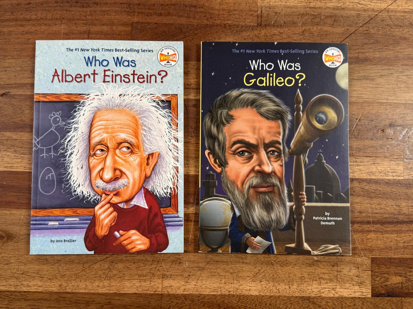 Who Was Galileo & Who Was Albert Einstein SET