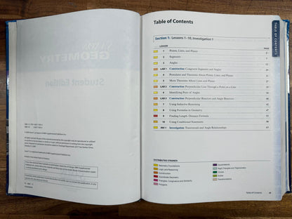 Saxon Geometry Student Edition 2009 (HC, Good)