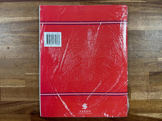 Saxon Algebra 1 Answer Key & Tests 3rd Ed Homeschool Packet