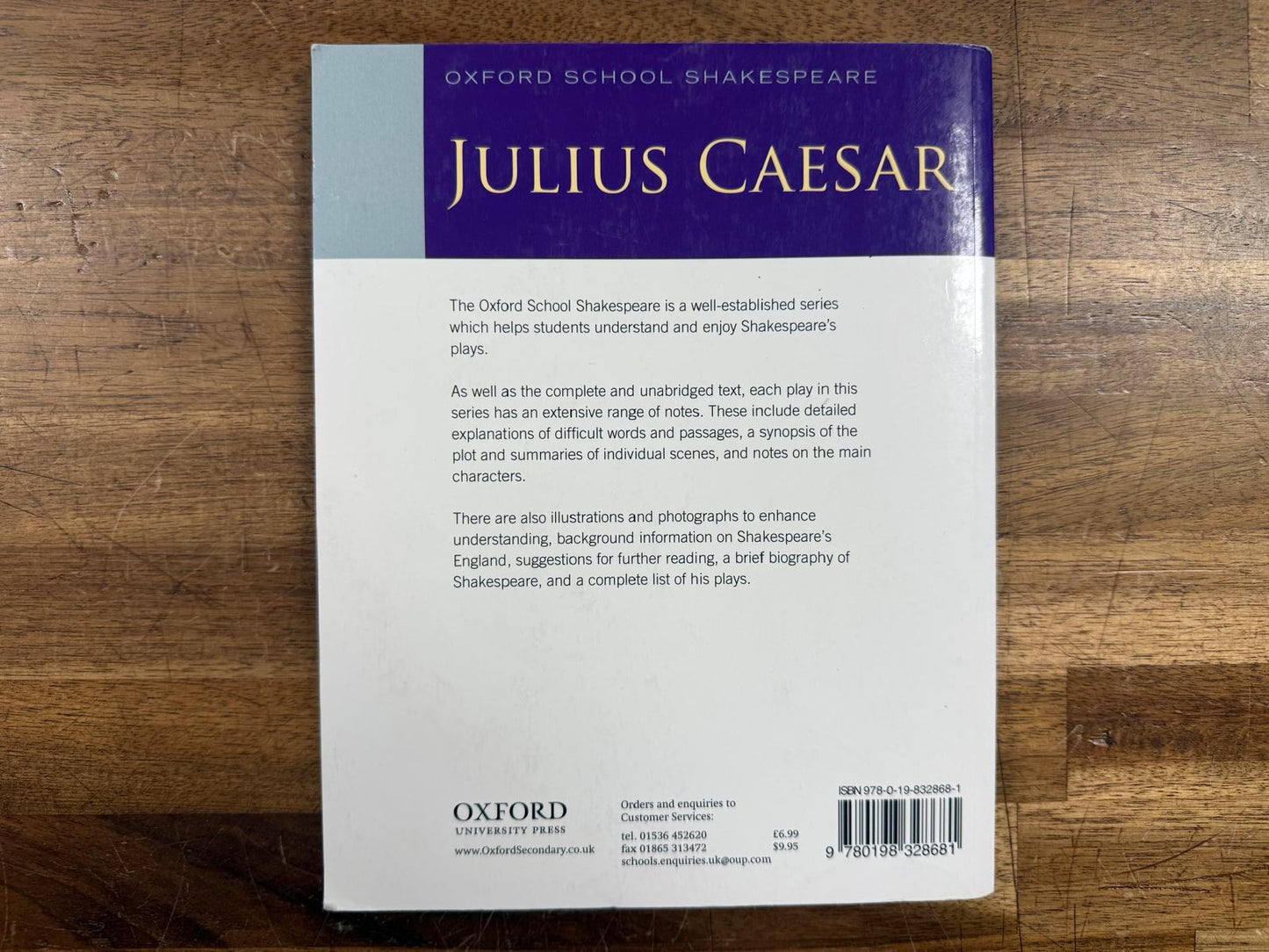 Oxford School Shakespeare: Julius Caesar - William Shakespeare