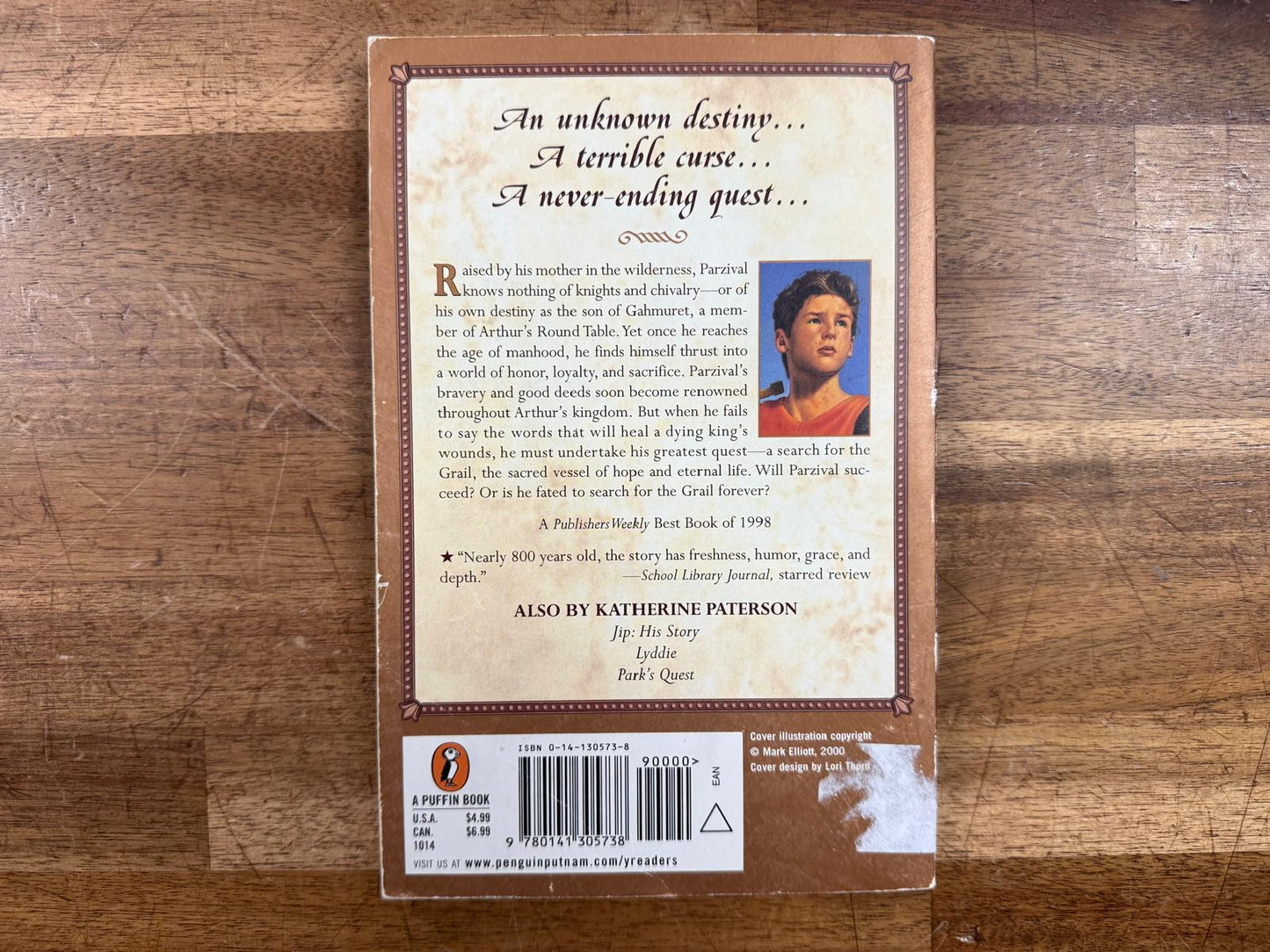 Parzival: The Quest of the Grail Knight - Katherine Paterson
