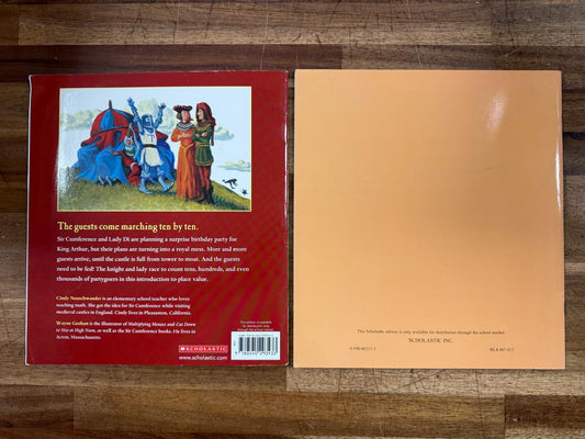 Sir Cumference Math Adventure Set of 2 (Very Good)