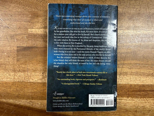 The Witch of Blackbird Pond - Elizabeth George Speare (Good)