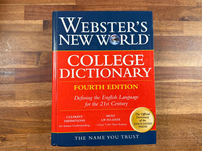 Webster's New World College Dictionary (4th Ed)
