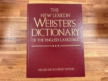 New Lexicon Webster's Dictionary of the English Language (1990)