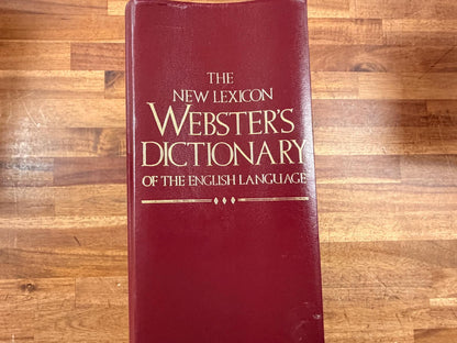 New Lexicon Webster's Dictionary of the English Language (1990)