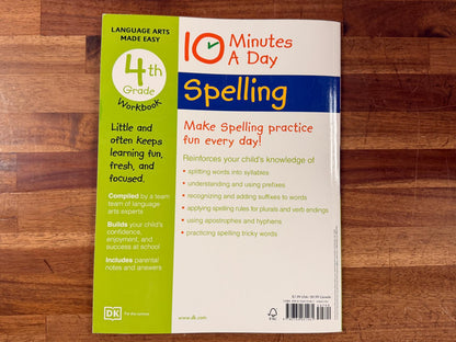 DK Math Made Easy - 10 Minutes a Day - Grade 4 Workbook