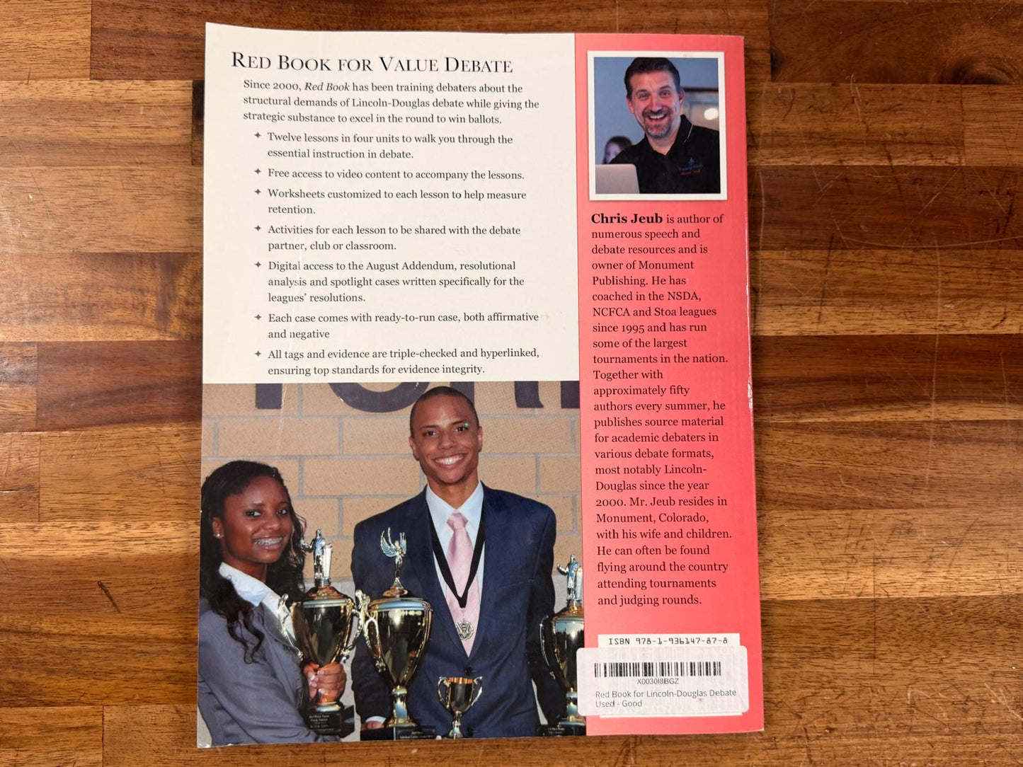 Red book for Lincoln-Douglas Debate - Student Sourcebook