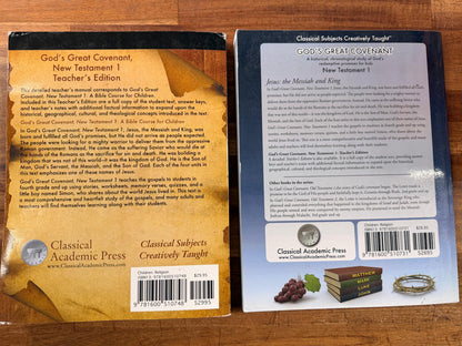 CAP God's Great Covenant SET - New Testament 1 TG & Text