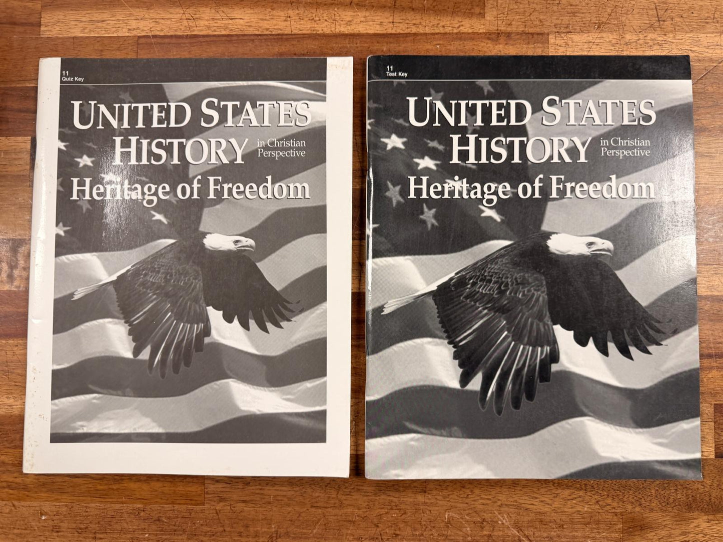 Abeka US History Heritage of Freedom Test & Quiz Key (2nd Ed)