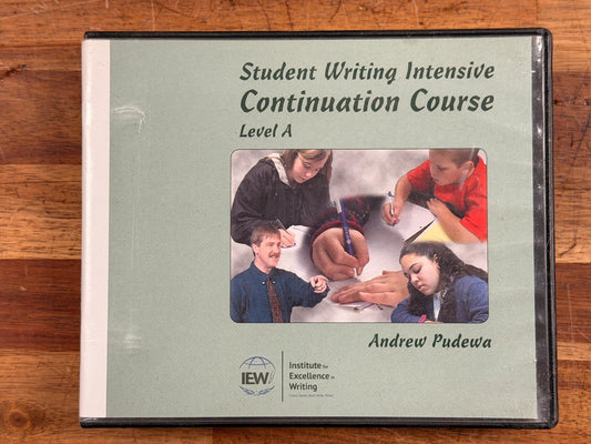 IEW Student Writing Intensive Continuation Course Level A