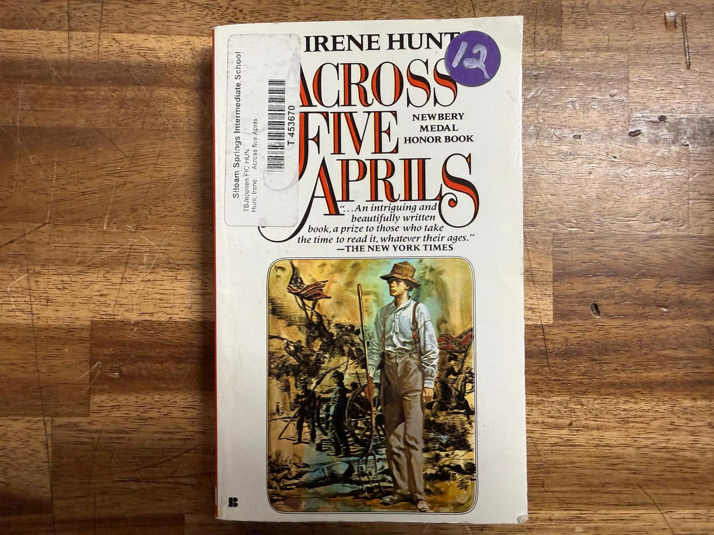 Across Five Aprils - Irene Hunt (Good & Clean Inside)
