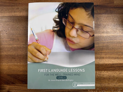 First Language Lessons for the Well-Trained Mind Level 4 (VG)