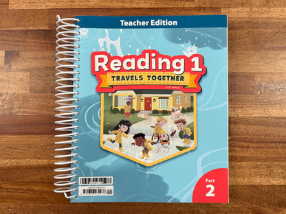 BJU Press Reading 1 Teacher Edition Part 1 & Part 2 (5th Ed)