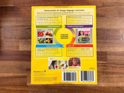 Rosetta Stone Homeschool Spanish Level 2 (NEW)