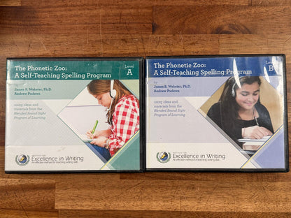 IEW The Phonetic Zoo DVDs - Levels A & B - Audio CDs