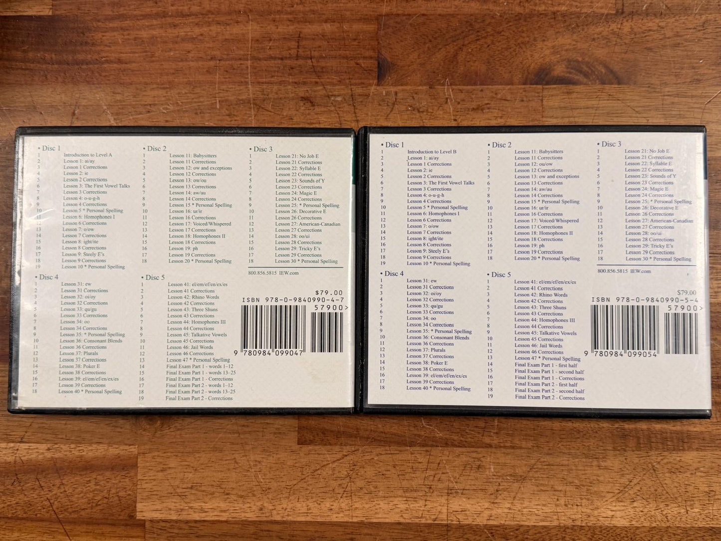 IEW The Phonetic Zoo DVDs - Levels A & B - Audio CDs