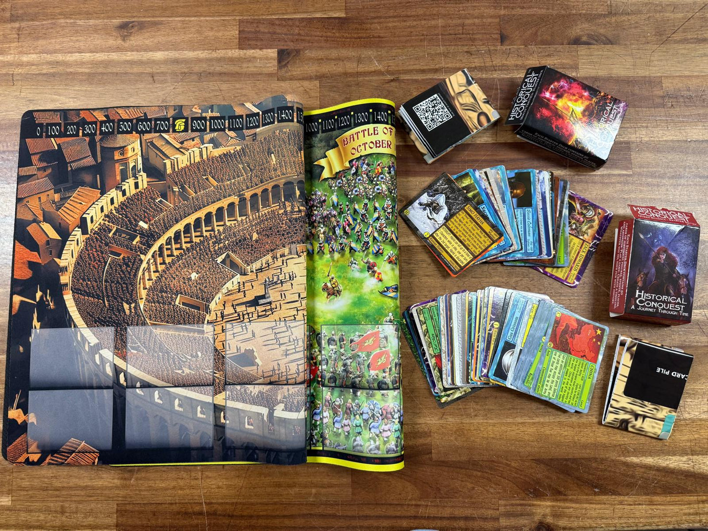 Historical Conquest Journey Through Time Starters + Play Mats