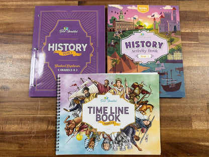 Good & Beautiful History Yr 1 Course Activity Timeline (Acceptable)