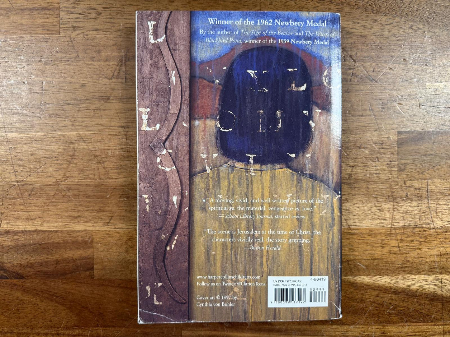 Bronze Bow: Newbery Winner - Elizabeth George Speare (Good)