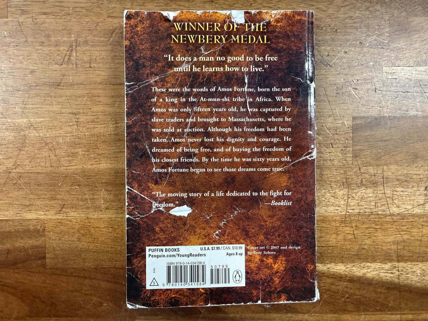 Amos Fortune, Free Man - Elizabeth Yates (Clean Inside)