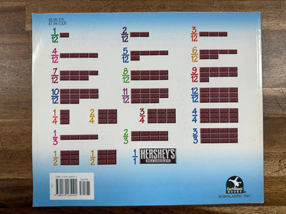 Hershey's Milk Chocolate Bar Fractions Book - Jerry Pallotta (VG)