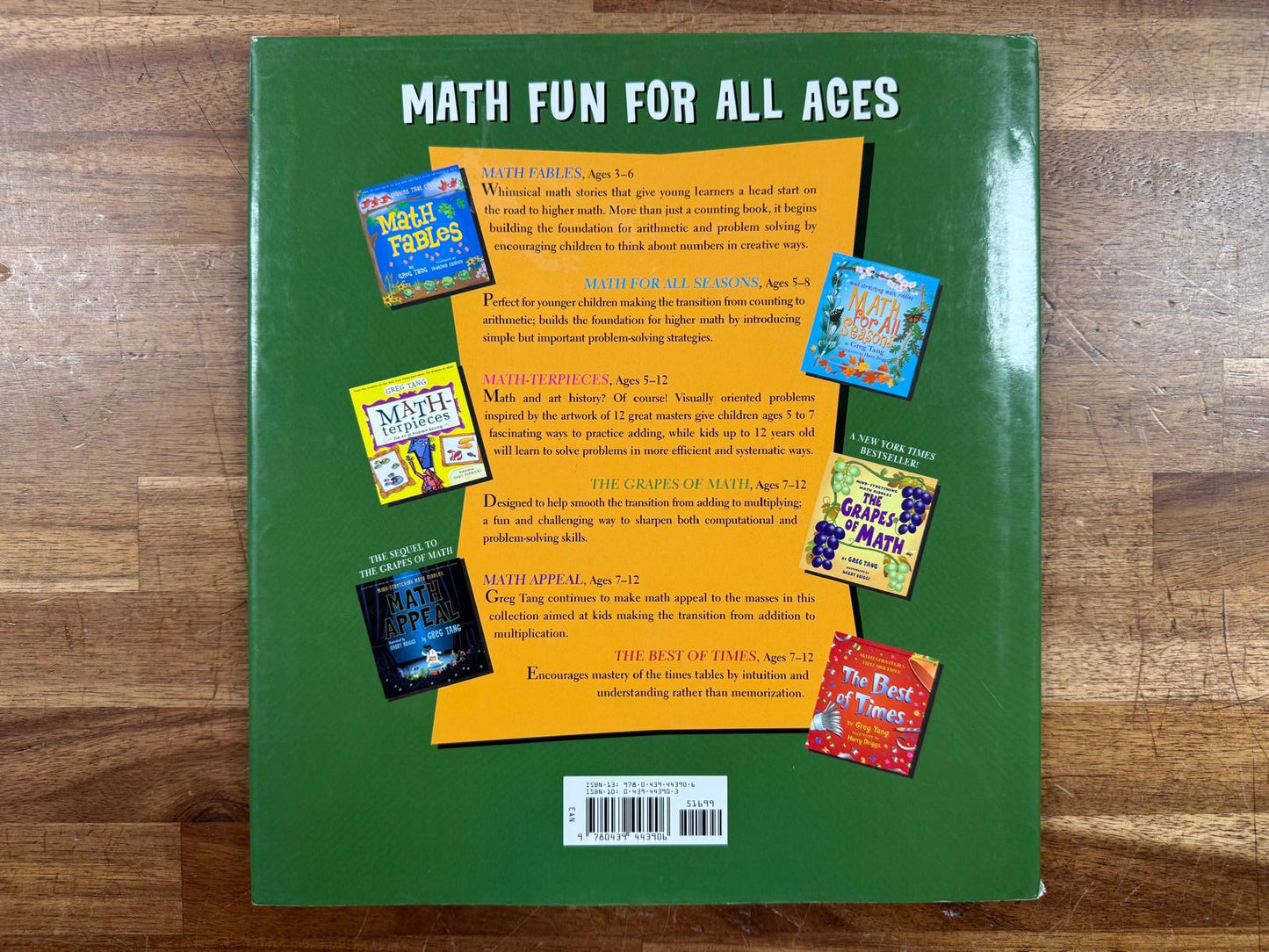 Math Potatoes: Mind-stretching Brain Food - Greg Tang (VG)