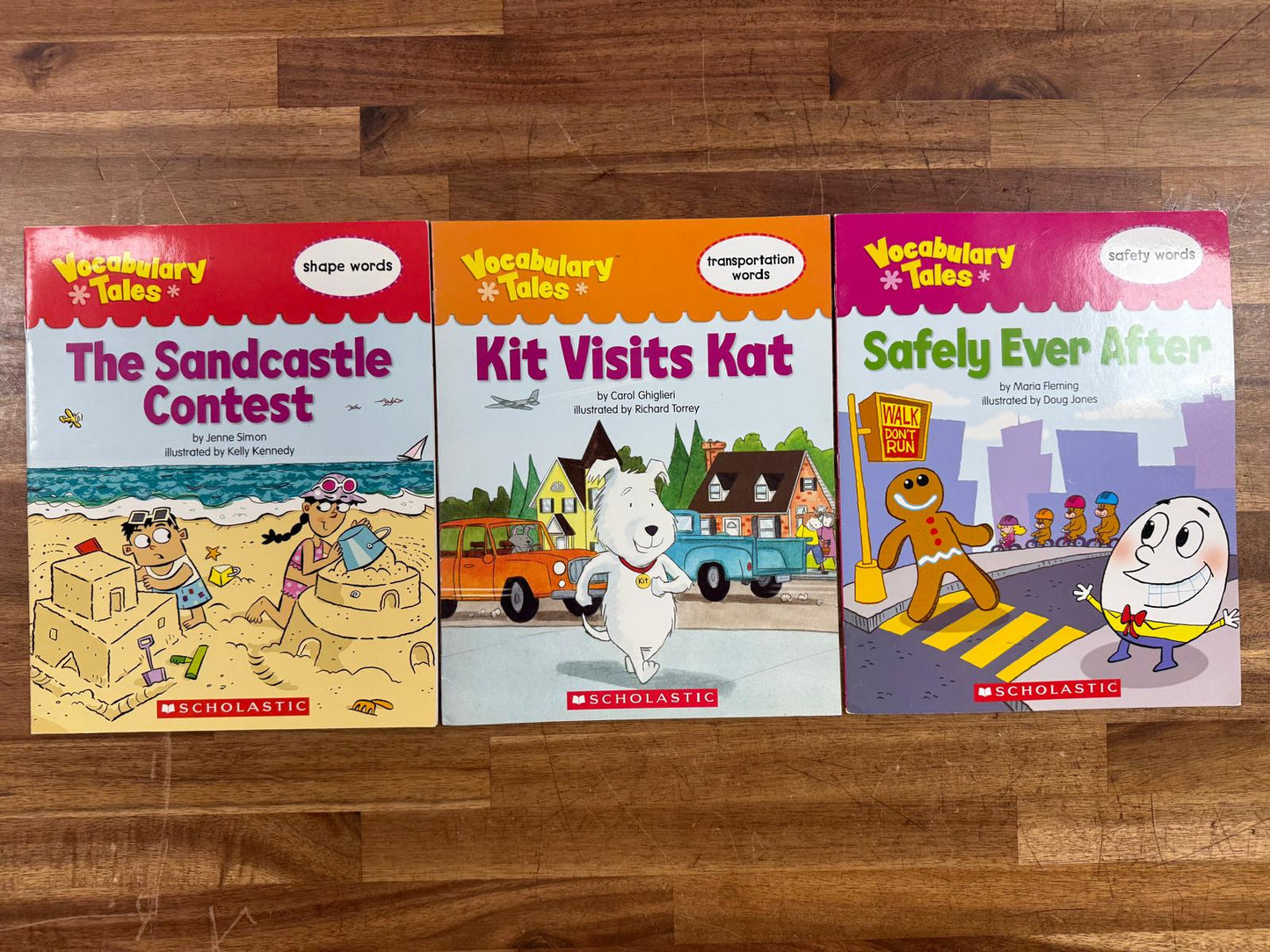 Scholastic Vocabulary Tales Set of 9 Early Reader (VG)