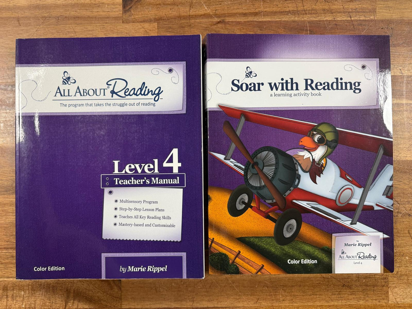 AAR Lvl 4 Set Teacher Manual, Readers & Activity Book (Color, VG)