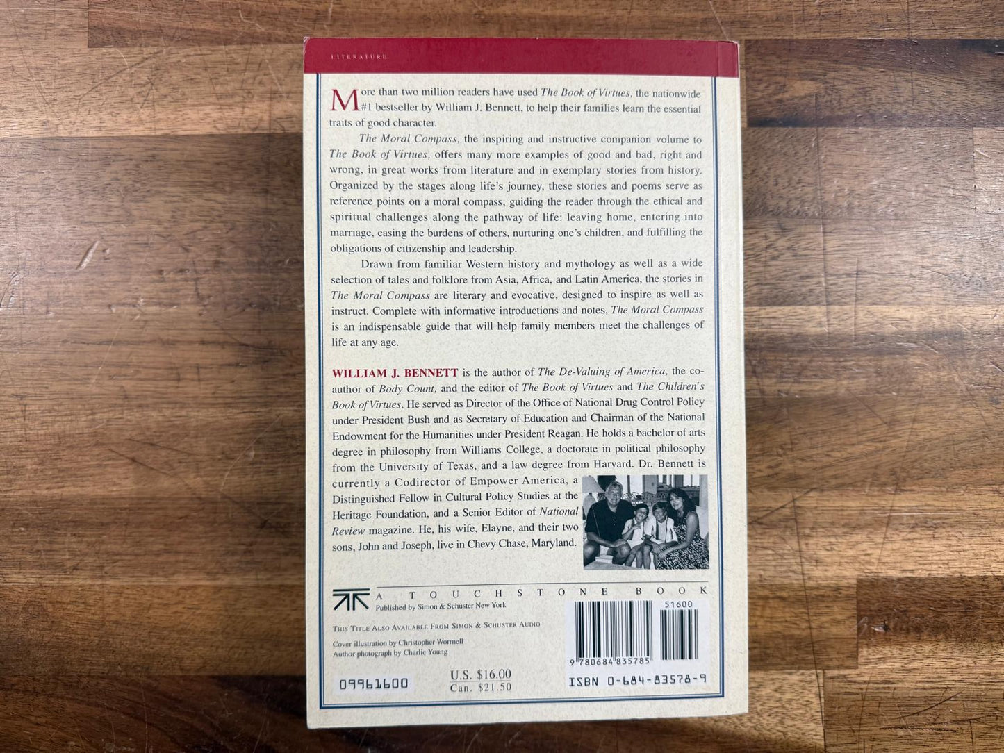 The Moral Compass - William Bennett (Good & Clean)