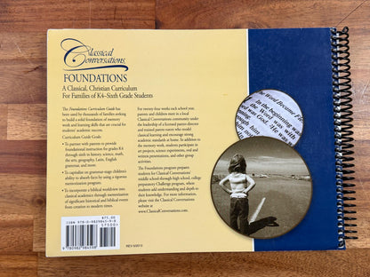 Classical Conversations Foundations K4-6th Grade 4th Ed (VG)