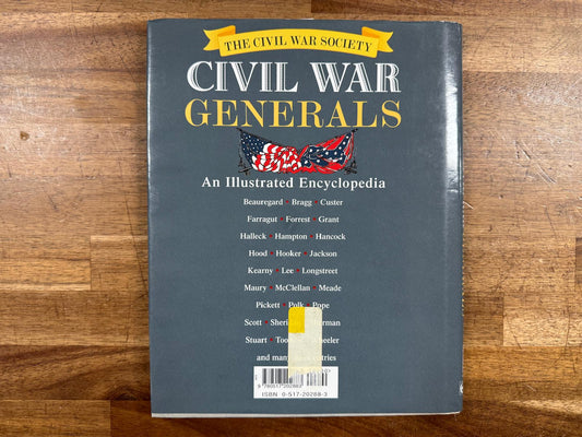 Civil War Generals: An Illustrated Encyclopedia (HC, VG)
