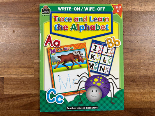 TCR Write On Wipe Off Trace and Learn the Alphabet (VG)