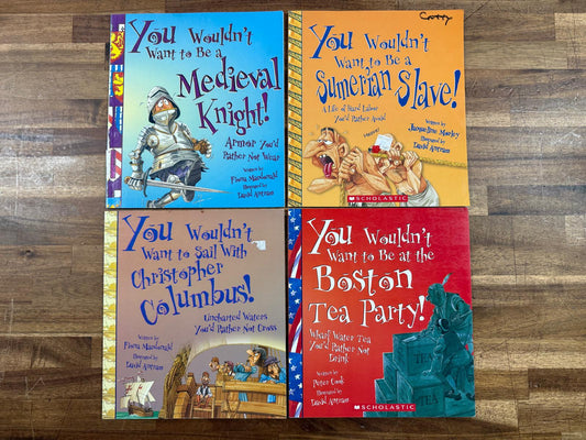 You Wouldn't Want to Be... Set of 4 (Good & Clean)