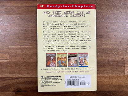 Clue of the Left-Handed Envelope 3rd Gr Detectives #1 (VG)