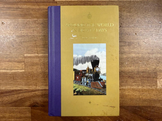 Around the World in 80 Days - Jules Verne (HC, VG)