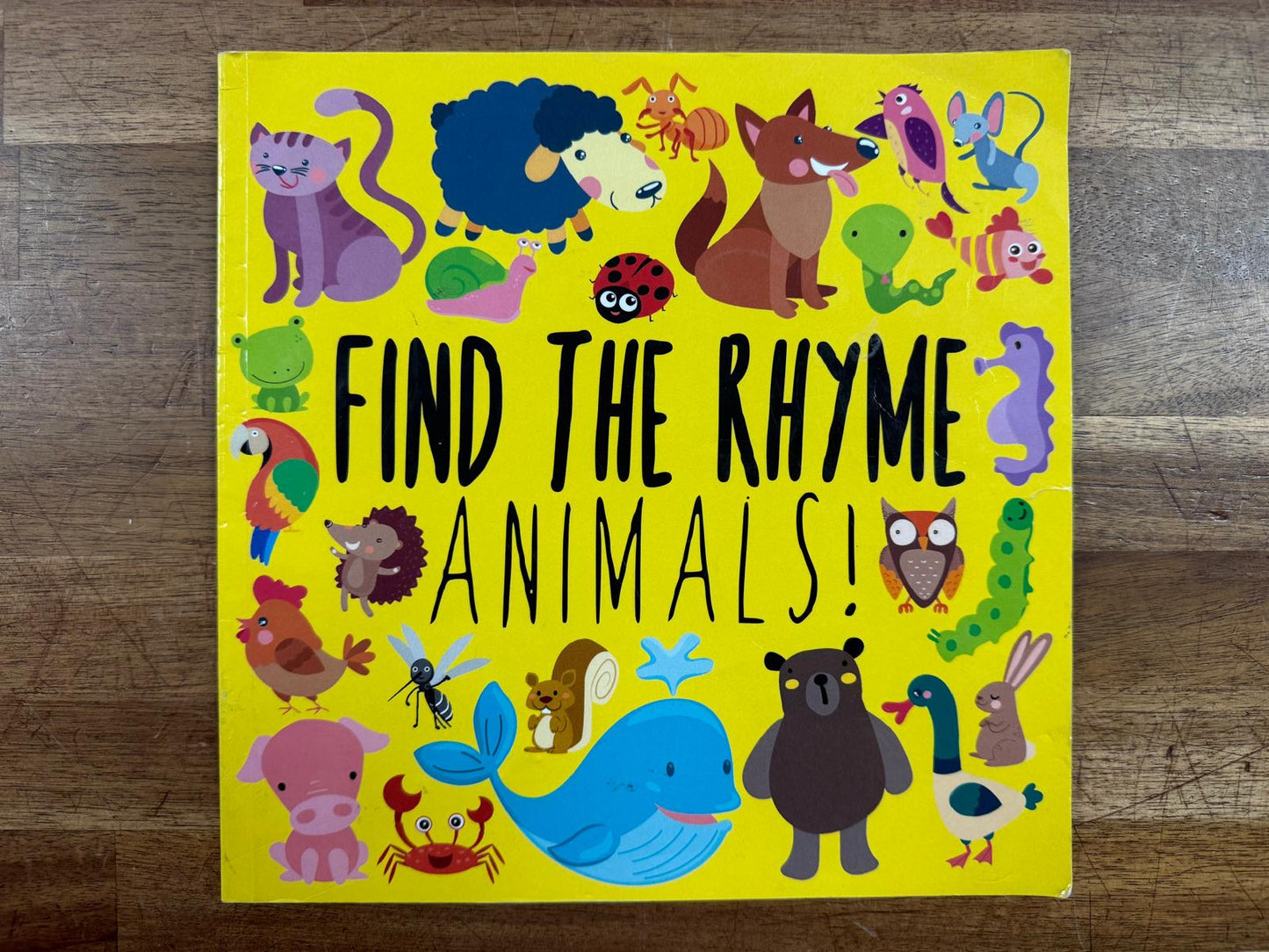Find the Rhyme Animals: Fun Puzzle Game for 3-5 Yr (Good)